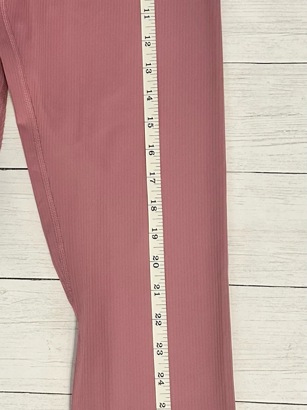 Lululemon Align Ribbed Leggings in Dusty Rose
